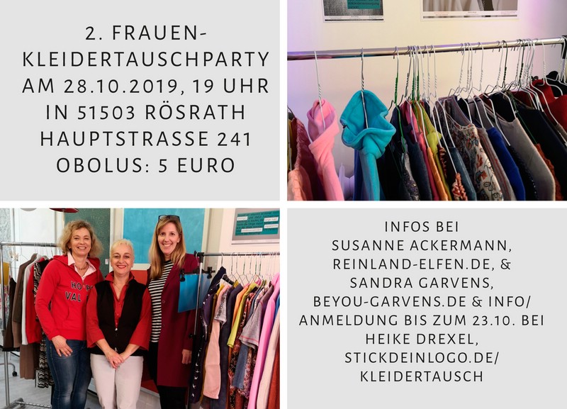 Zweite Frauen-Kleidertauschparty in Rösrath