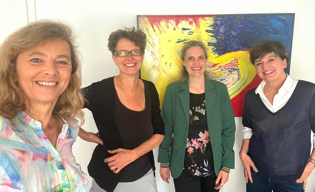 Besuch von Ellen Lindner, IHK Geschäftsstelle Leverkusen/Rhein-Berg